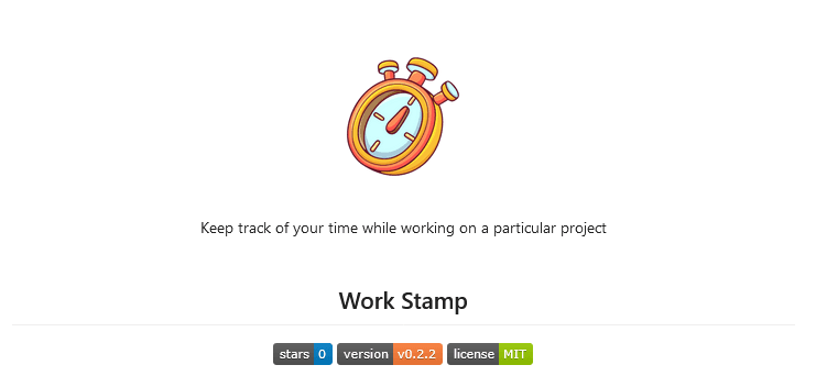 work stamp